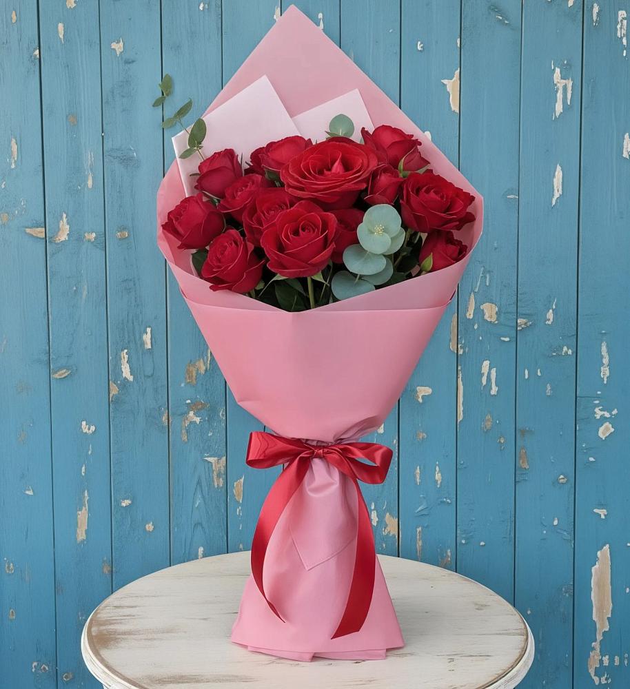 Букет цветов из: Розы в Абраме-Тюбе