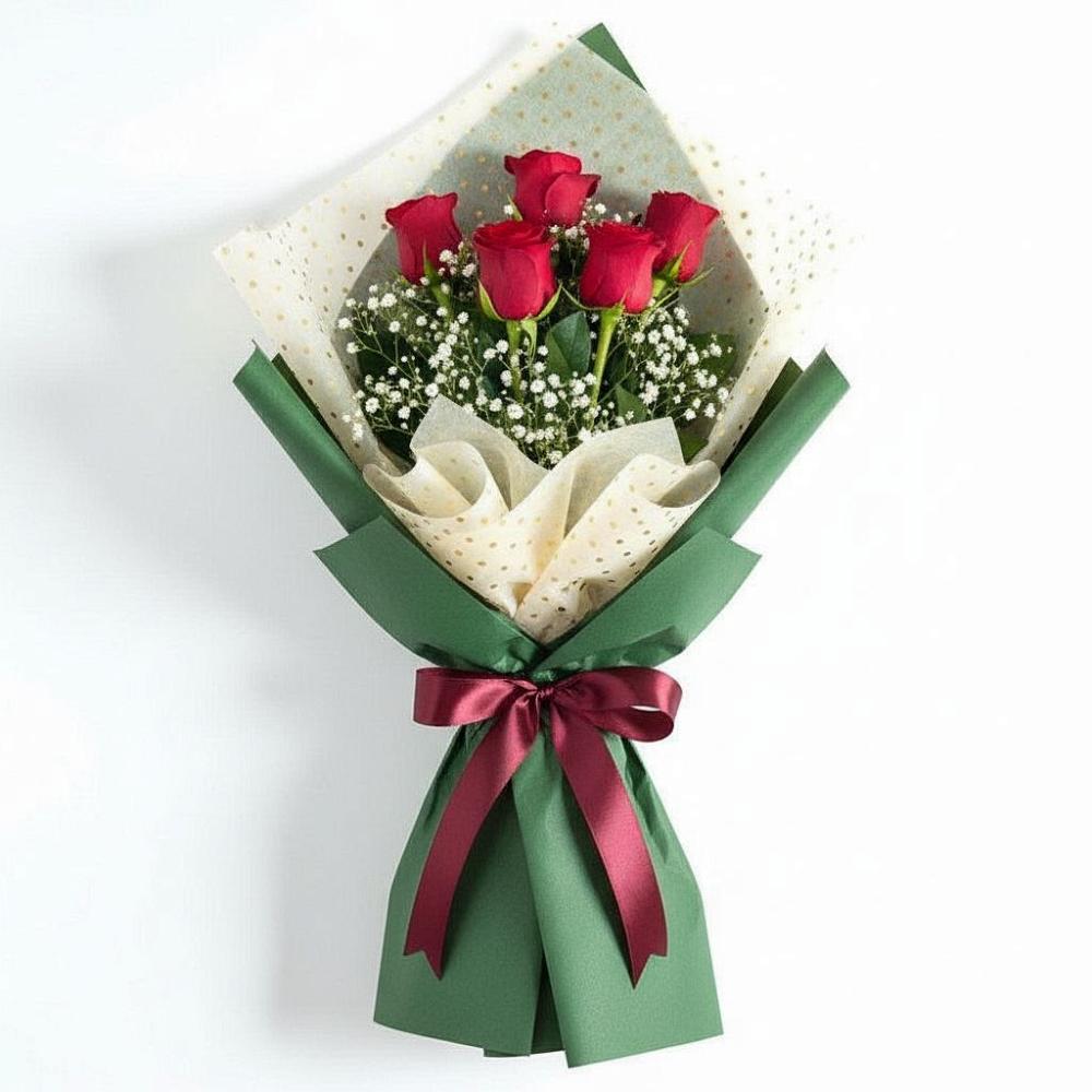 Букет цветов из: Розы в Абраме-Тюбе