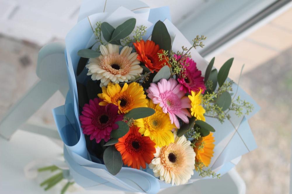 Букет цветов из: Герберы в Абраме-Тюбе