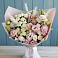 Букет цветов из: Альстромерии и Розы в Абраме-Тюбе