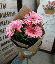 Букет цветов из:  Герберы #REPLACE_PRED# Абраме-Тюбе