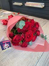 Букет цветов из:  Розы #REPLACE_PRED# Абраме-Тюбе