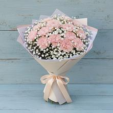 Букет цветов из:  Гвоздики в Абраме-Тюбе