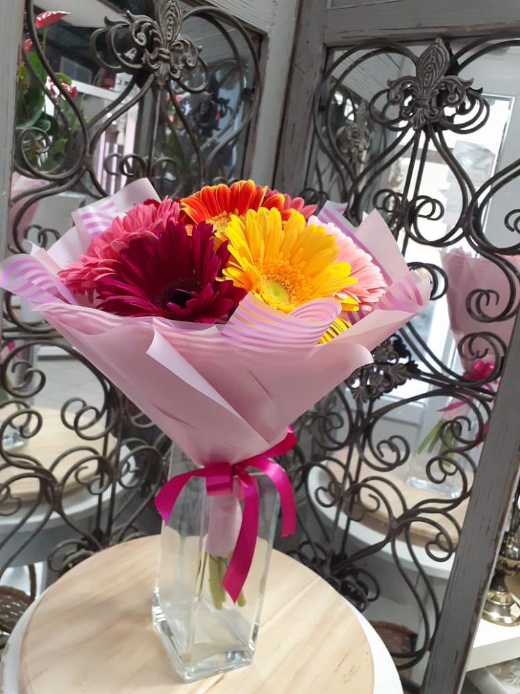 Букет цветов из: Герберы в Абраме-Тюбе