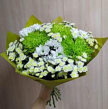 Букет цветов из:  Хризантемы #REPLACE_PRED# Абраме-Тюбе