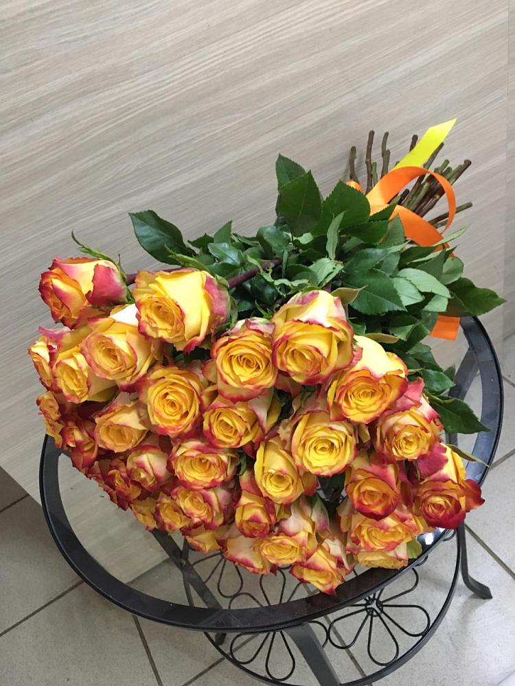 Букет Желтые розы в Абраме-Тюбе