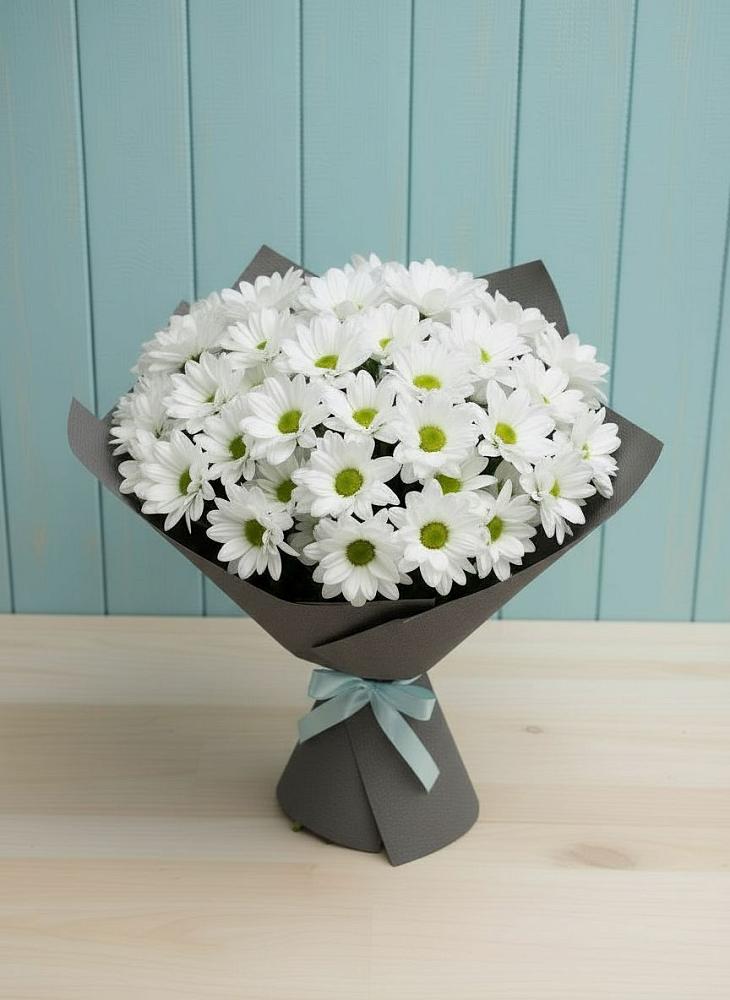 Букет цветов из: Хризантемы в Абраме-Тюбе