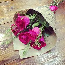 Букет цветов из:  Розы #REPLACE_PRED# Абраме-Тюбе