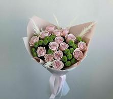 Букет цветов из:  Розы и Хризантемы в Абраме-Тюбе