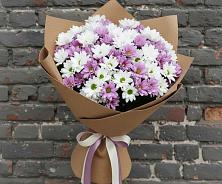 Букет цветов из:  Хризантемы #REPLACE_PRED# Абраме-Тюбе