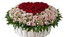 Премиум букет из: Розы #REPLACE_PRED# Абраме-Тюбе
