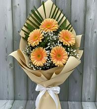 Букет цветов из:  Герберы #REPLACE_PRED# Абраме-Тюбе
