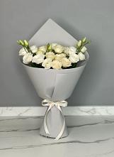 Букет цветов из:  Розы и Лизиантусы #REPLACE_PRED# Абраме-Тюбе